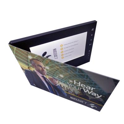 China Touch Monitor Screen Video Brochure Card 7 inch for sale