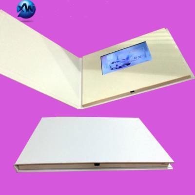 China Trade Assurance Lcd Video Message Card Brochure With 4.3 Inch Display for sale