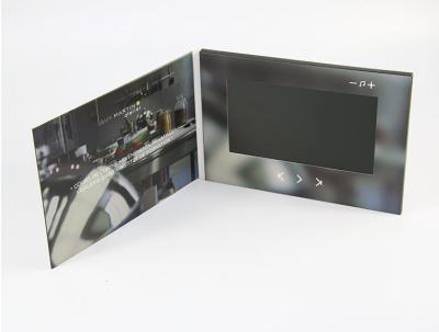 China Landscape 4.3 Inch Lcd Video Book For Beverage Industry Company Promotion for sale