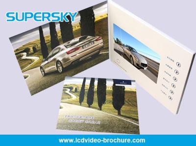 China Landscape 4.3 Inch Video In Print Brochure Festival Greeting Card For Activity for sale