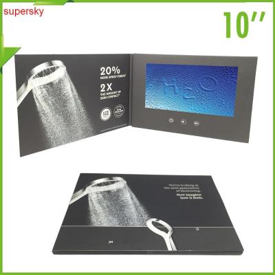 China Company Introduction LCD Video Mailer Handmade LCD Interactive Video Cards for sale