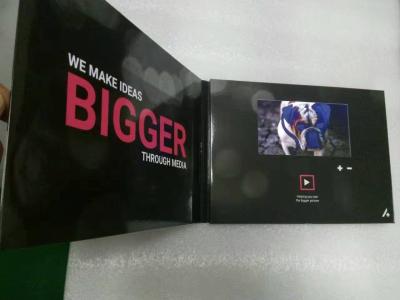 China Fácil llevar la caja video del anuncio publicitario del LCD con 2,4 4,3 5 7 10 la pantalla de la pulgada HD en venta