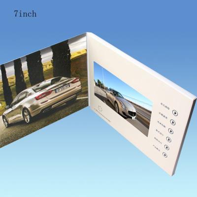 China 4.3 Inch Lcd Video Business Cards Hd Technology , Support Multi - Language for sale