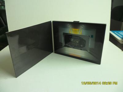 China Different Size Lcd Greeting Card With Video Screen / Antique Imitation Style for sale