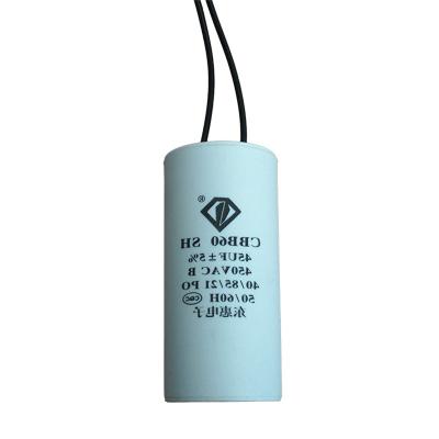 China Universal Improve Price Advantage CBB60 450v 370v 10uf Shipping And Handling Fan New Polypropylene Film Capacitor for sale