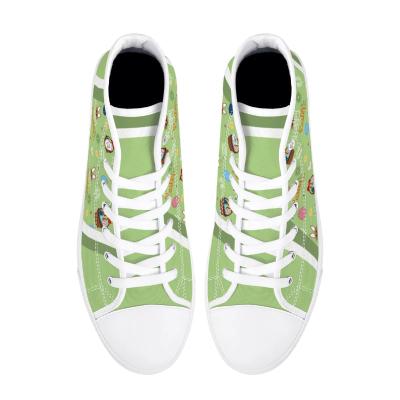 China 2022 Fashion Trend School Shoes With Logo Factory Oem Classic High Tops Custom Canvas Shoes Fashion Shoes for sale