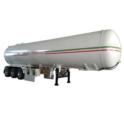 China High quality 20ton lpg trailer in China 20mt lpg tank trailer truck 40cbm lpg tanker trailer for sale Te koop