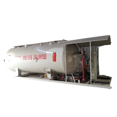 中国 20ton LPG Storage Tank 10T 10mt Gas Cylinder Filling Explosion Proof 販売のため