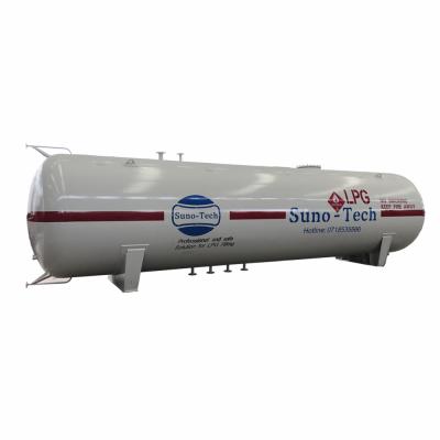 China Pressure Vessel LPG Storage Tank 20 Ton 40000L 40cbm Gas Cylinder Filling en venta