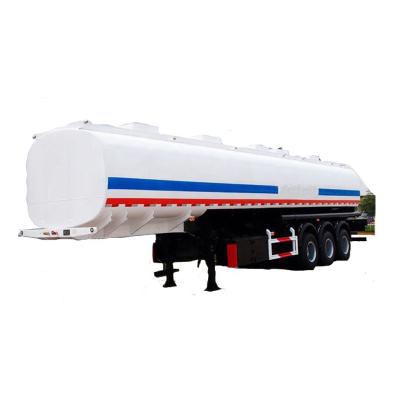 China 3 Axles Liquid Tanker Trailer Acid Transport 28t Carbon Steel Single Compartment Te koop