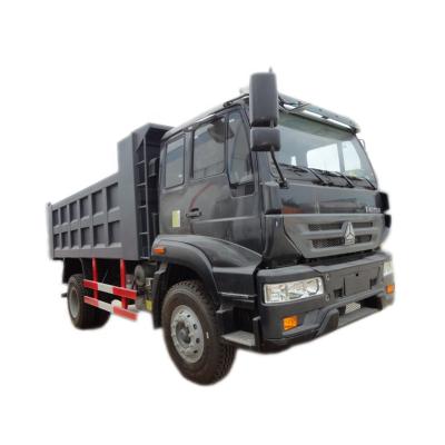 China Sinotruk Howo Tipper Dump Truck 4x2 5t 10ton Flat Roof Manual 351 - 450hp for sale