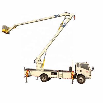 China High Altitude Working Platform Truck 12m 14m Cherry Picker Truck for sale Te koop