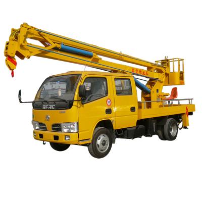 China Factory supply high altitude operation Truck 14m 16m 18m Street lights maintenance truck for sale for sale