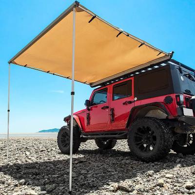 China Factory Extended Type Car Side Tent Suv Car Roof Top Tents Easy Folding Top Side Tent Directly for sale