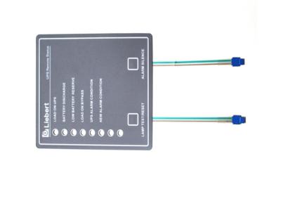 China Anti Oil Two Flexible Ribbon Circuit Flat Membrane Switch With Two Connectors for sale