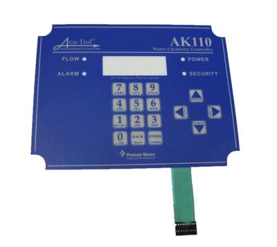 China UV Resistance PET / PC / Autotex Flexible Membrane Switch Keypad for sale