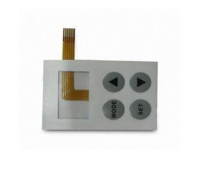 China Electrical Conductivity PET / PC Membrane Switch Panels With FPC Foil for sale