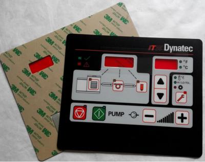 China Professional 3M Adhesive Custom Membrane Switches 197 x 160mm for sale