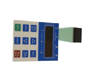 China Embossed Led Metal Dome Waterproof Membrane Switch Abrasion Resistant for sale