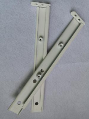 China Customer Designed Stamping parts SPCC Bracket 2.0mm, with Painting white for sale