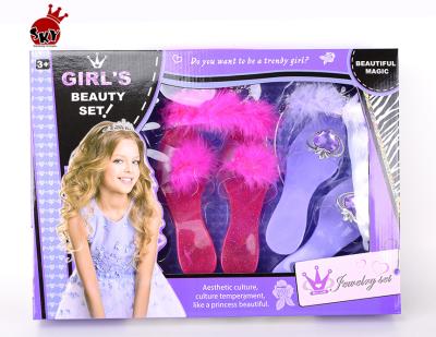 China Princess Pretend Play Set - dress up play set - beauty places and shoes - princess Girls Favors 69.00*33.00*88.00 cm for sale