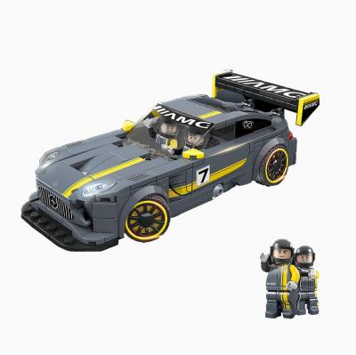 China Building toy 365pcs building blocks toys racing car for kids diy educational plastic building block car for sale