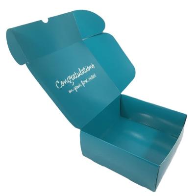 China Factory Direct Recyclable Airplane Style Skin Care Serum Face Mask Mail Delivery Foldable Cosmetic Packaging Box for sale