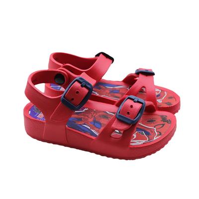 China Round Children's EVA Sandals For Kids With Printed Cartoon Characters Boys Baby Custom Sandals for sale