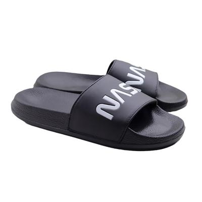 China Wholesale Round PU And EVA Beach Sandals Outdoor Man Slipper Shoes Fashion Men Casual Flip Summer Men Slippers for sale