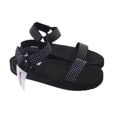 China Fashion Trend Women's Summer Light Sandals - Hot Silver Dots Women's Beach Light Sandals Women Wedge Sandal for sale