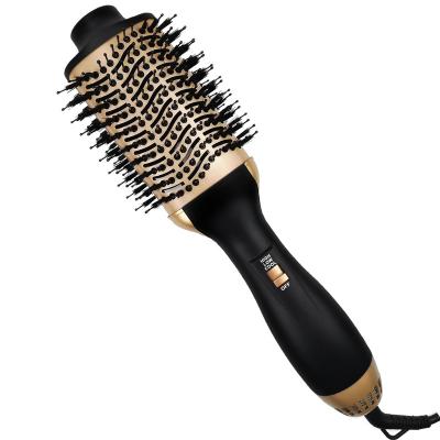 China High Quality Hot Professional Airbrush Straightener Dongguan Manufacturer 3 in 1 Hair Dryer Ionic Brush for sale