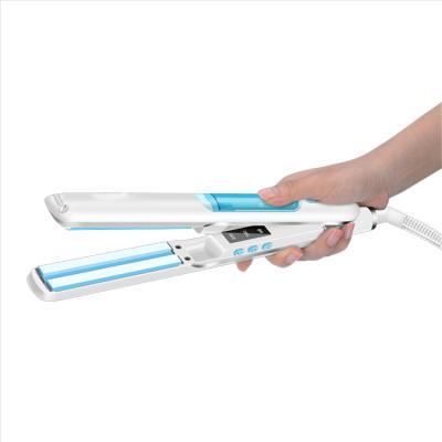 China Rechargeable Outdoor Steam Hair Straighteners Steam Flat Hair Straightener Organ Oil Steam Iron for sale