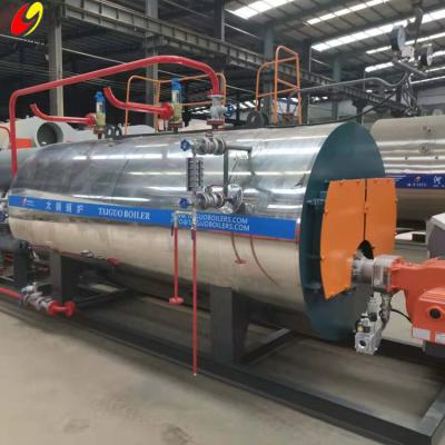 China Horizontal 3 ton 3000kg tph 3000kg diesel steam generator boiler fire tube 3 types heating boiler for sale