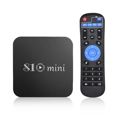 China Newest Android TV Factory Cheapest Android TV Box WF MINI 2GB 16GB TV Box Cheapest Box S10 MINI Amlogic S905W PK X96 for sale