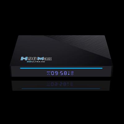 China Original rockchip 3566 RAM 8gb 64gb RAM 8gb 64gb Android 11 OS 8K H96 max 3566 Android TV set top box Android TV box for sale