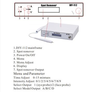 China New Style US EU NC Facial Spot Removal Instrument Beauty Equipment Remove Facial Spot Spot Removal for sale