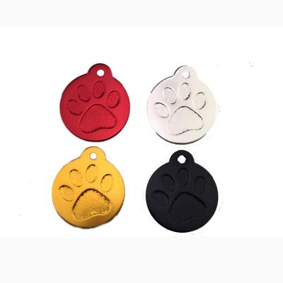 China Europe New Product Ideas Pet Foot ID Tag Pet Accessories Pet Footprint Dog Tag Pet Products for sale