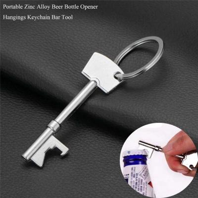 China Popular Multifunctional Portable Bottle Opener Beer Opener Key Opener Metal Bottle Key Chain for sale