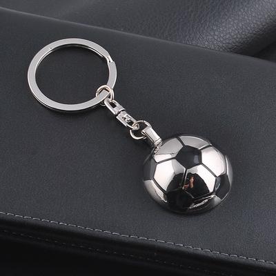 China Advertising Wholesale 3D 2021European Cup Champion Football Clubs Keychain Trophy High Quality Football Key Chain for sale