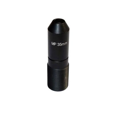 China M12 Mount EFL 35mm Pinhole Lens With Pointed-Sharp Nose For Mini CCTV Camera Miniature Telephoto 10 Degree Sharp M12-J-35-A for sale