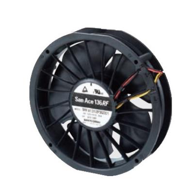 China Machinery Repair Shops 9RFA1324P3H001 reversible Flow Fan 13628 136mm 12v 24v round dc axial fan for food showcases for sale