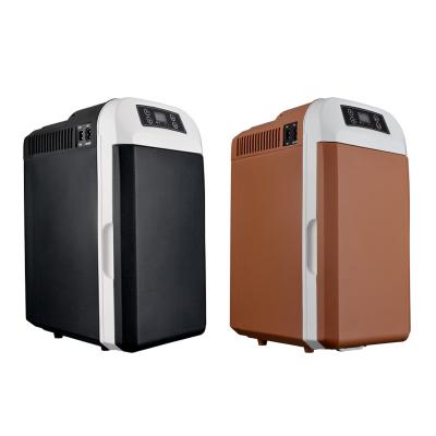 China ABS Mini Fridge 8 Liter Portable AC/DC Powered System Thermoelectric Cooler and Warmer for Cars, Homes, Offices, and Dorms for sale