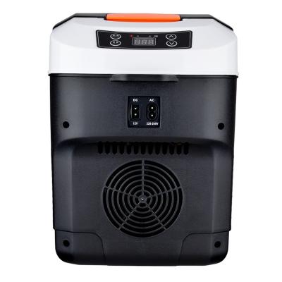 China Home Camping Mini Fridge 10 Liter Portable AC/DC Powered System Thermoelectric Cooler and Warmer for Cars, Homes, Offices, and Dorms for sale