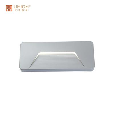 China Modern Plastic Outdoor Stairs Lights IP65 Garden Step Lights Waterproof Step Lamp for sale