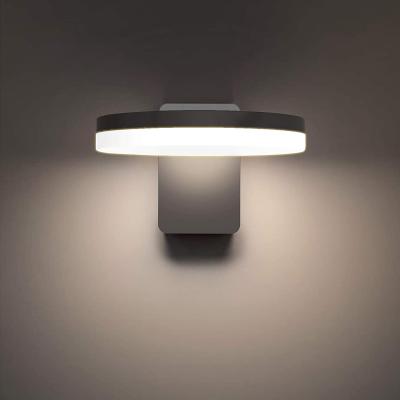 China Hot new restaurant hallway wall light fixtures 12w led outdoor wall lights with pir motion sensor version for sale