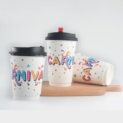 China Disposable Coffee Cups Wrapping Paper Disposable Paper Cups For Hot Drinks for sale