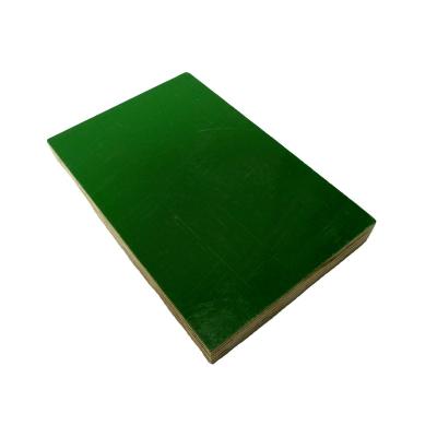 China Industrial Green Plastic Polyester Formwork Coated Film Faced Plywood for sale