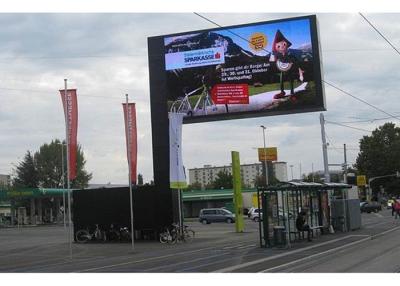 China Pared al aire libre a todo color del vídeo de la pantalla LED P10 LED de la publicidad de pequeña pantalla de HD en venta