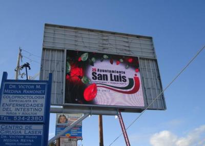 China Multi Media RGB P10 street Advertising LED Display billboard Die Casting HD for sale