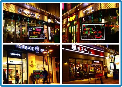 Chine L'affichage fluorescent d'intérieur 8 de trépied de conseils d'écriture de LED colore des stylos de marqueur à vendre